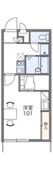 レオパレス昴５５５Ｂの物件間取画像